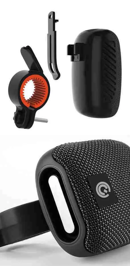 SONICGO! BikeClipZ Midnight Grey Slika 6
