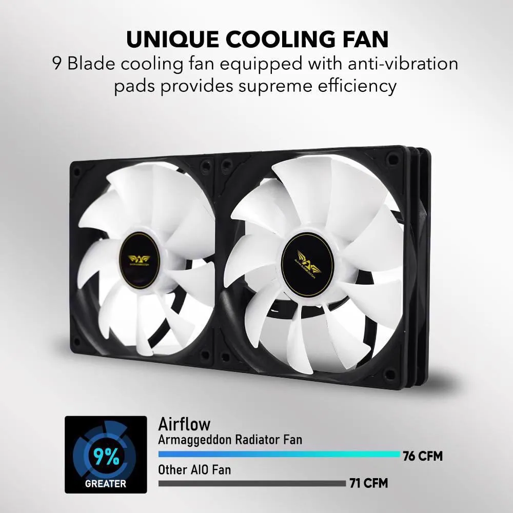 Armaggeddon TESSARAXX Deep Freeze PRO 240 - Black Slika 4