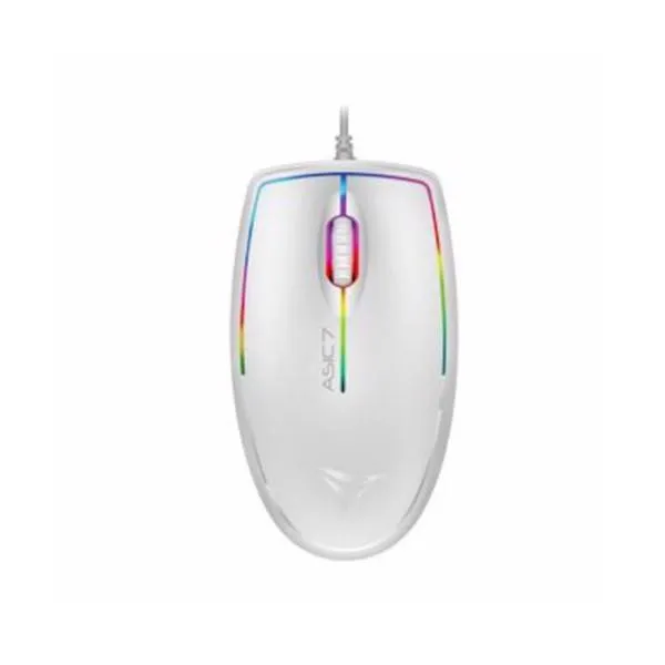 ALCATROZ Asic 7 RGB FX White Optical Mouse Slika 1