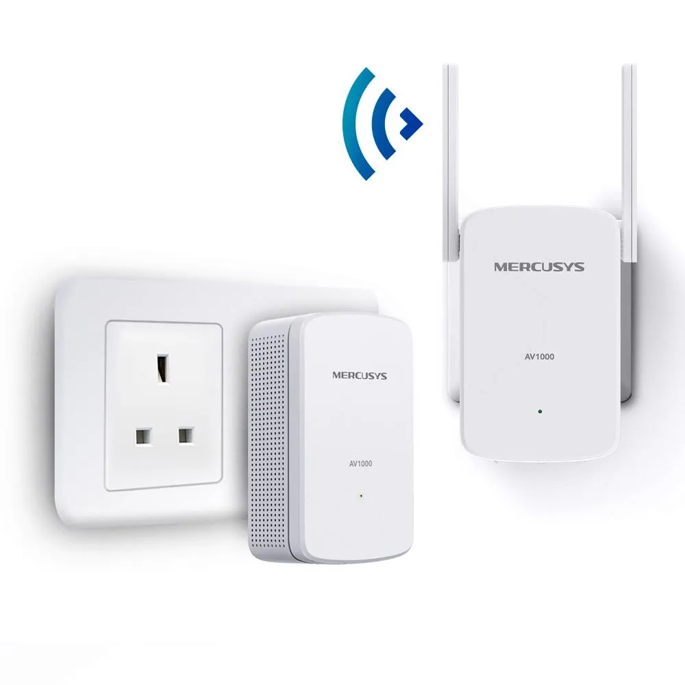 Mercusys MP510 KIT v1.2 AV1000 Gigabit Powerline Wi-Fi Kit Slika 3