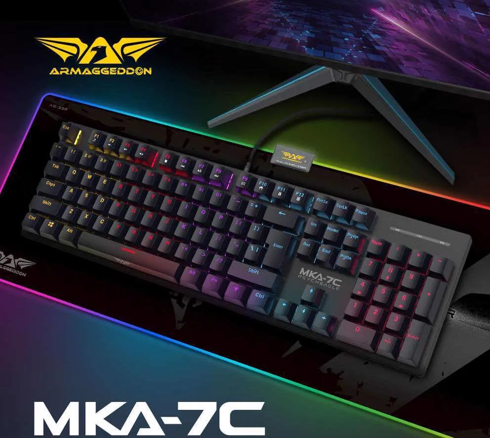 ARMAGGEDDON MKA-7C (2024) Black Clicky Slika 1