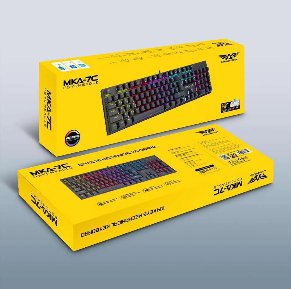 ARMAGGEDDON MKA-7C (2024) Black Clicky Slika 8