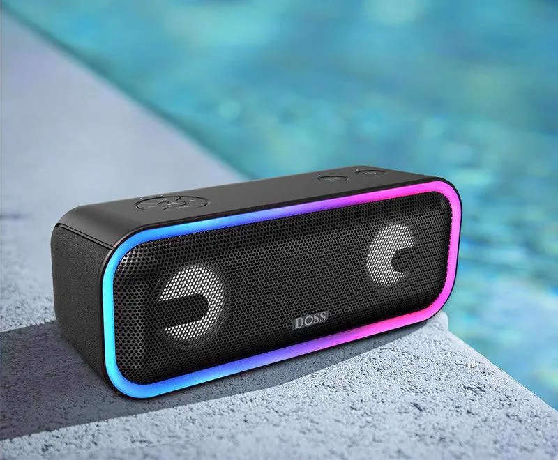 Doss BT SoundBox Pro+ zvučnik BT-20 snaga 12Wx2 BT v5.0 IPX5 crni Slika 2
