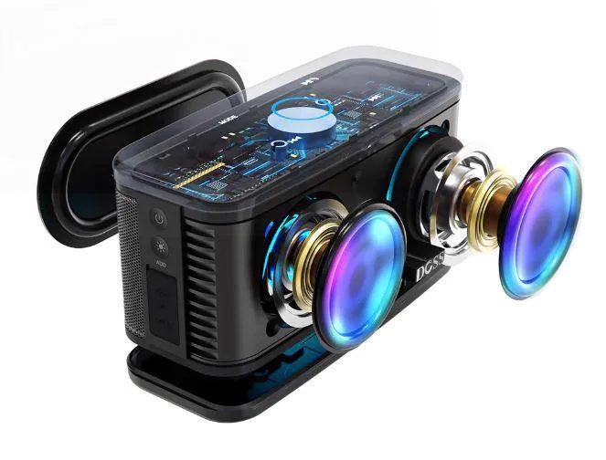 Doss BT SoundBox Plus zvučnik WB-269 V5.0 snaga 8Wx2 IPX5 beli Slika 2