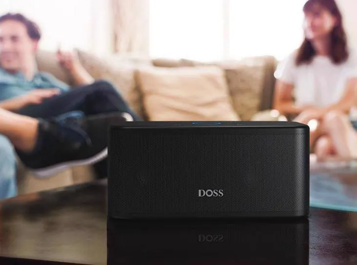 Doss BT SoundBox Plus zvučnik WB-269 V5.0 snaga 8Wx2 IPX5 crni Slika 4