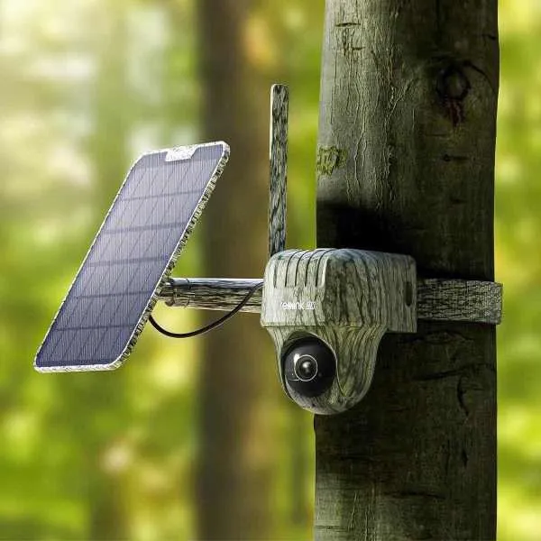 Reolink G450 sa solarnim panelom, kamuflažna 4G battery kamera, outdoor Slika 2