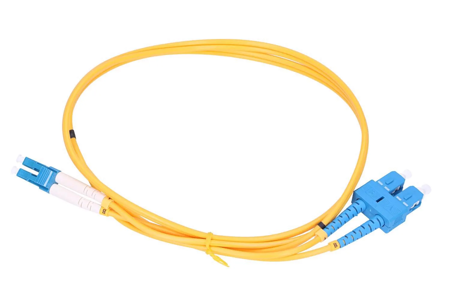 Extralink Patchcord SC/UPC-LC/UPC, SM, G652D, Duplex, 3.0mm 1.0m Slika 2