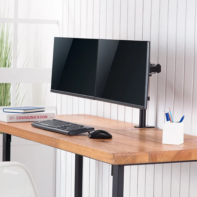 Logilink nosač za 2 monitora, 17-32", čelik, 360°, VESA 75 i 100 Slika 3