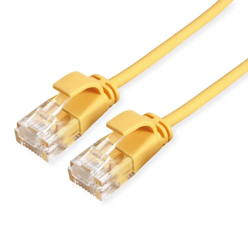 Secomp VALUE UTP Patch Cord Cat6A (Class EA), žuta, 15.0m Slika 1
