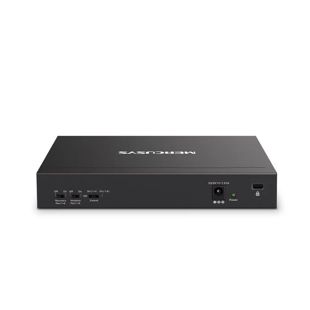 Mercusys MS110P 10-Port 10/100Mbps Desktop Switch with 8-Port PoE+ Slika 2