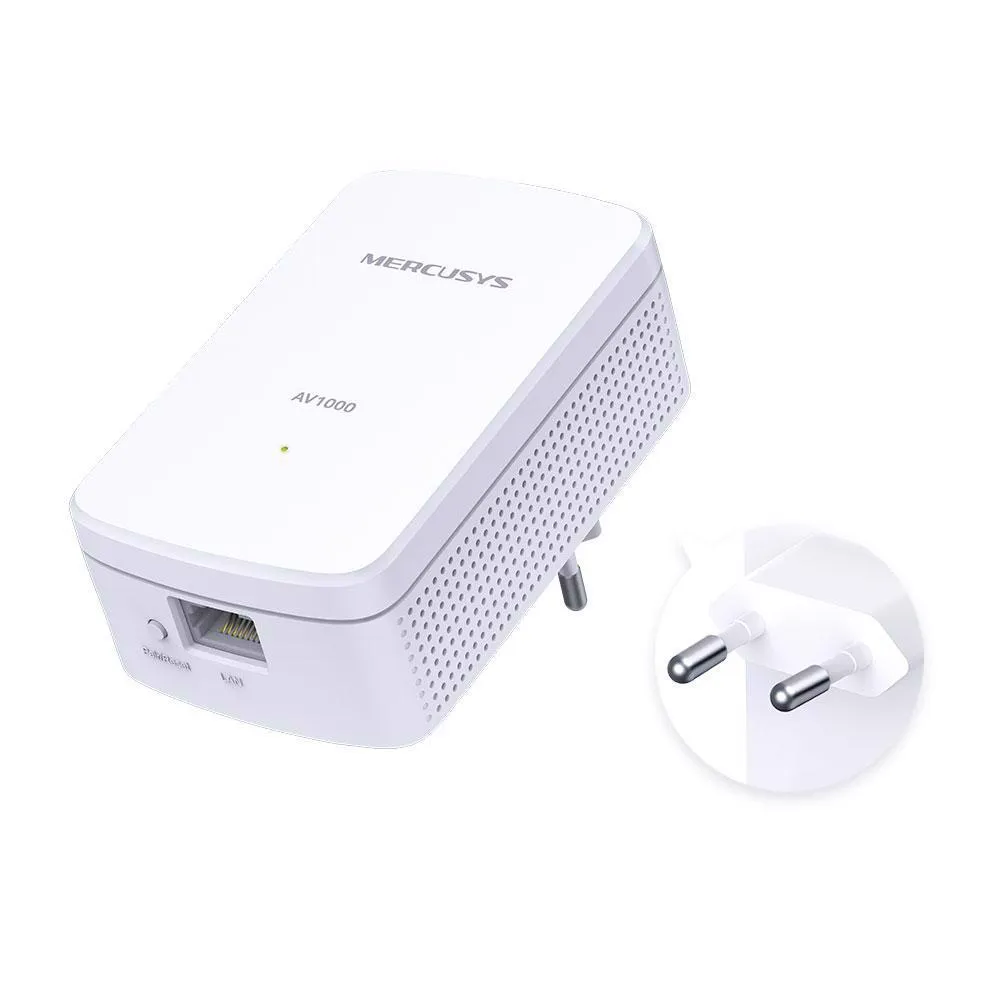 Mercusys MP500 KIT V1.2, AV1000 Gigabit Powerline Starter Kit Slika 1