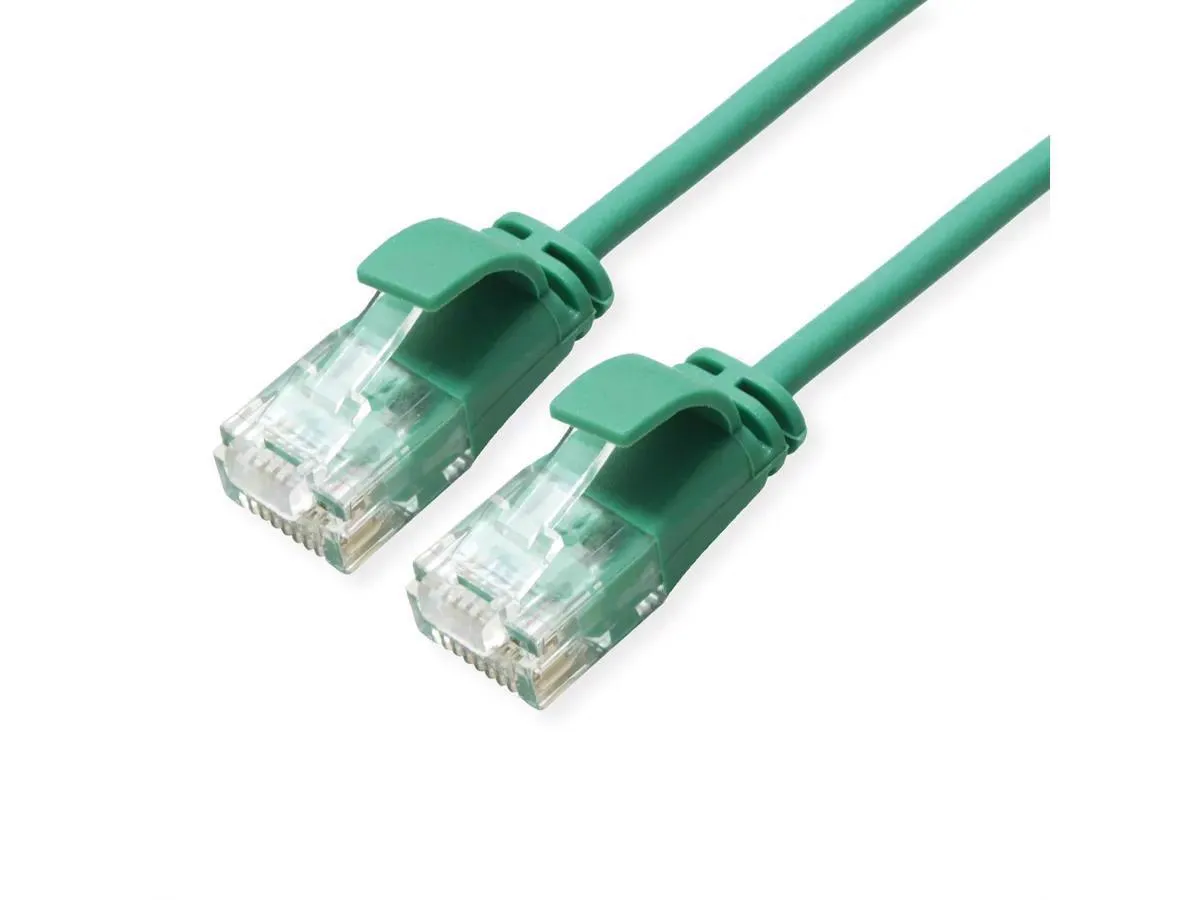 Secomp Roline S/FTP (PiMF) PatchCord Cat6A/CompLv, LSOH, zelena, 1.0m Slika 1