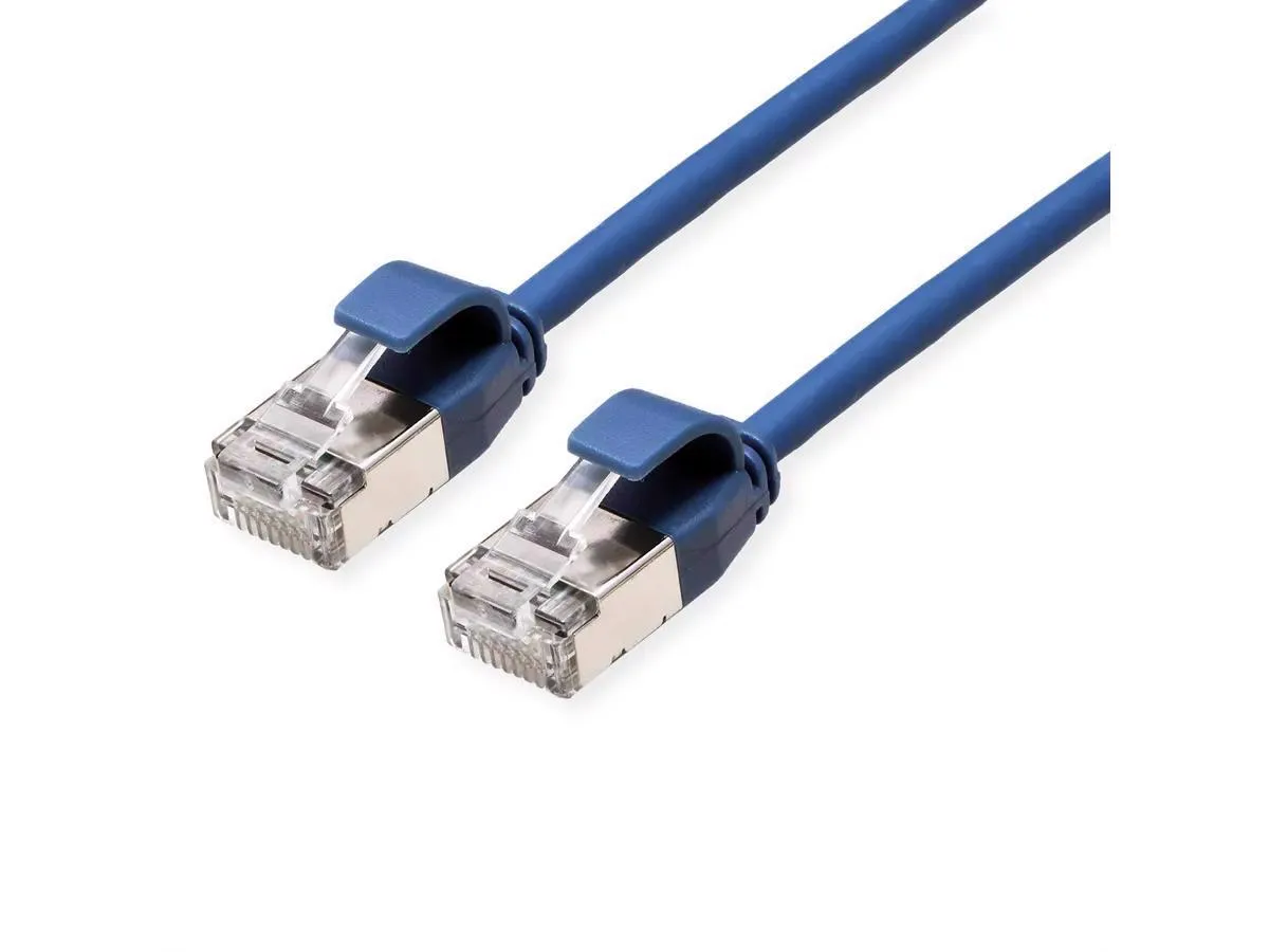 Secomp Roline S/FTP (PiMF) PatchCord Cat6A/CompLv, LSOH, plava, 2.0m Slika 2