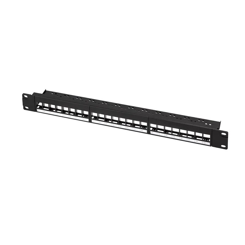 Logilink 19'' Patch Panel 1U, 24 prazan, sa nosačima kabla NK4065 Slika 1