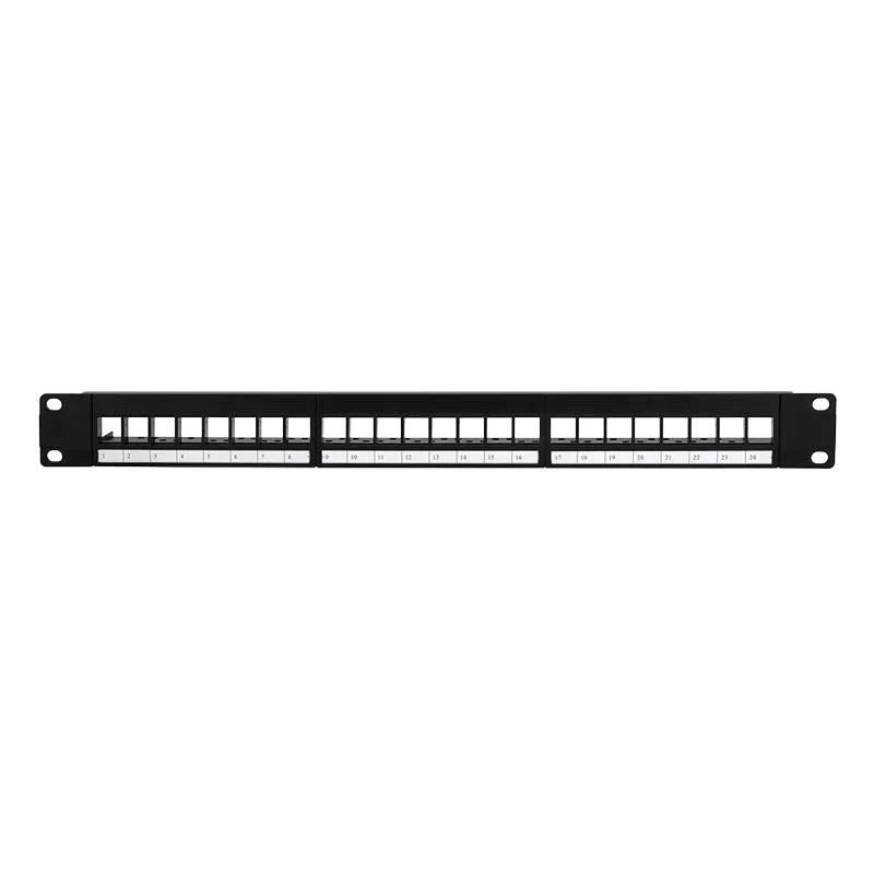 Logilink 19'' Patch Panel 1U, 24 prazan, sa nosačima kabla NK4065 Slika 2