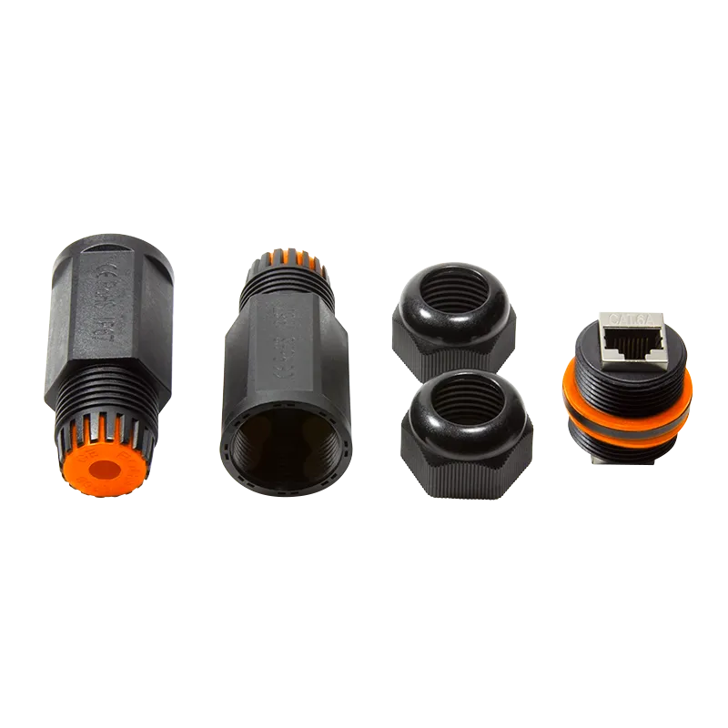 Logilink Cat6a Outdoor Inline RJ45 Coupler, vodootporan IP67 Slika 3