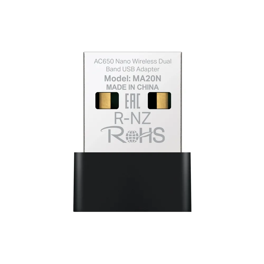 Mercusys MA20N V1.0, AC650 Nano Wireless Dual Band USB Adapter Slika 2