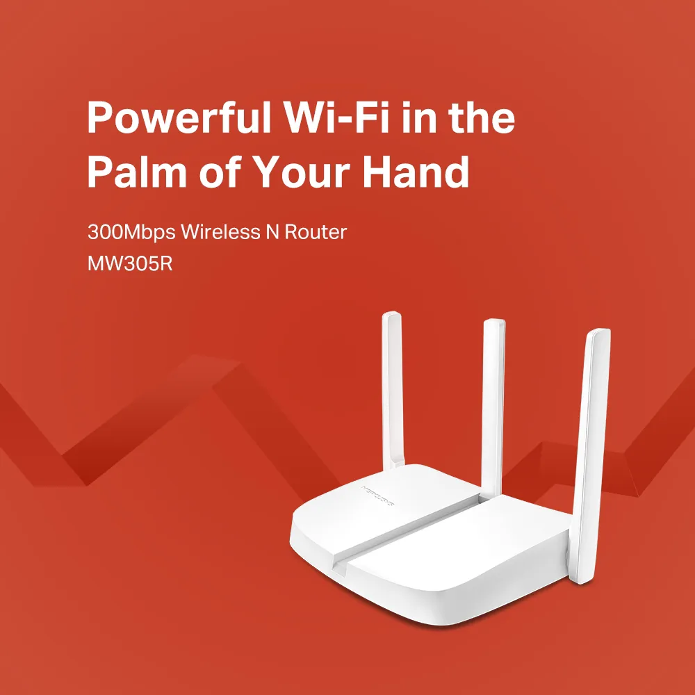 Mercusys MW305R V3.3, 300Mbps Wireless N Router Slika 3