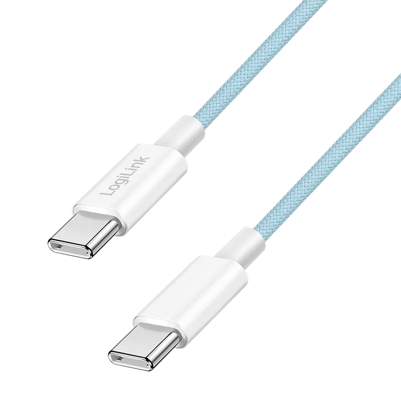 Logilink USB 2.0 Type C - C, M/M, plava, 1.0m Slika 1