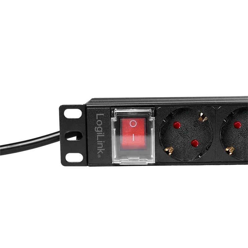 Logilink PDU 9 x šuko CEE 7/3, 2.0m, sa prekidačem Slika 4