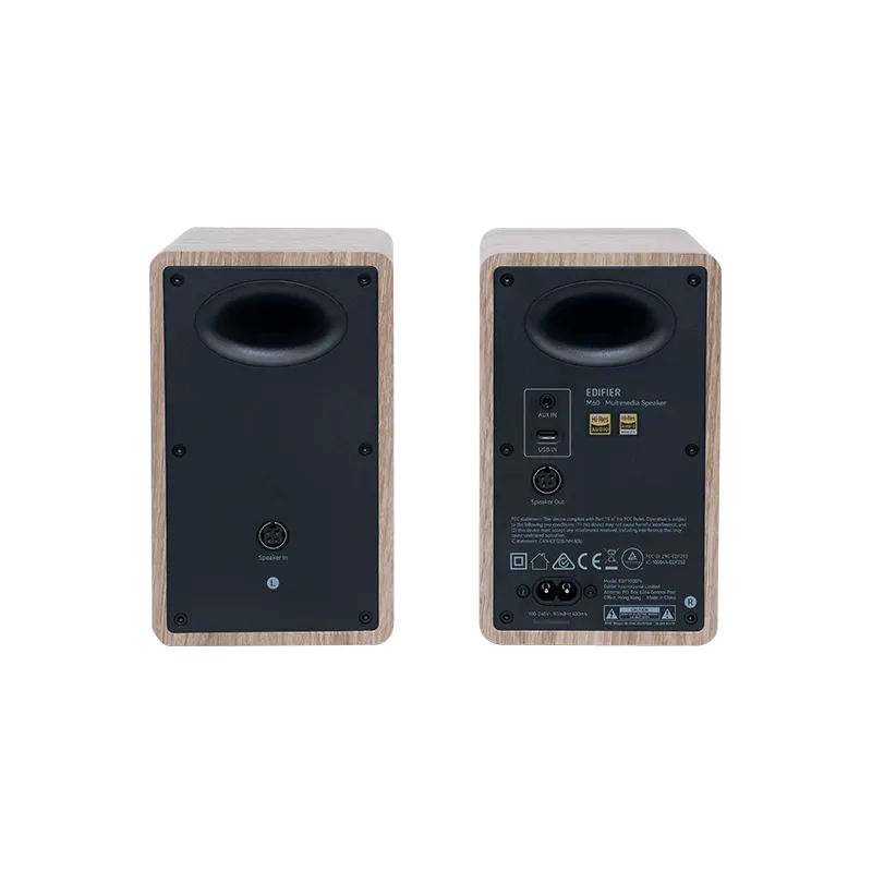 Edifier M60 Kompaktni desktop 2.0 sistem braon Slika 4