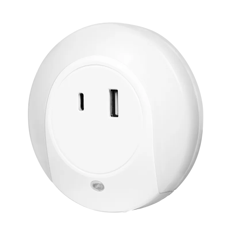 Logilink USB utičnica LED noćno svetlo sa senzorom noć / dan Slika 1
