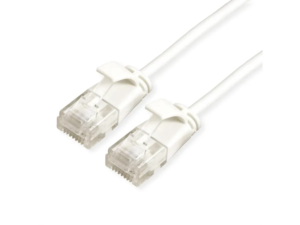Secomp Roline UTP Data Center PatchCord Cat6A/Cl.EA, Slim, LSOH, beli, 5.0m Slika 1