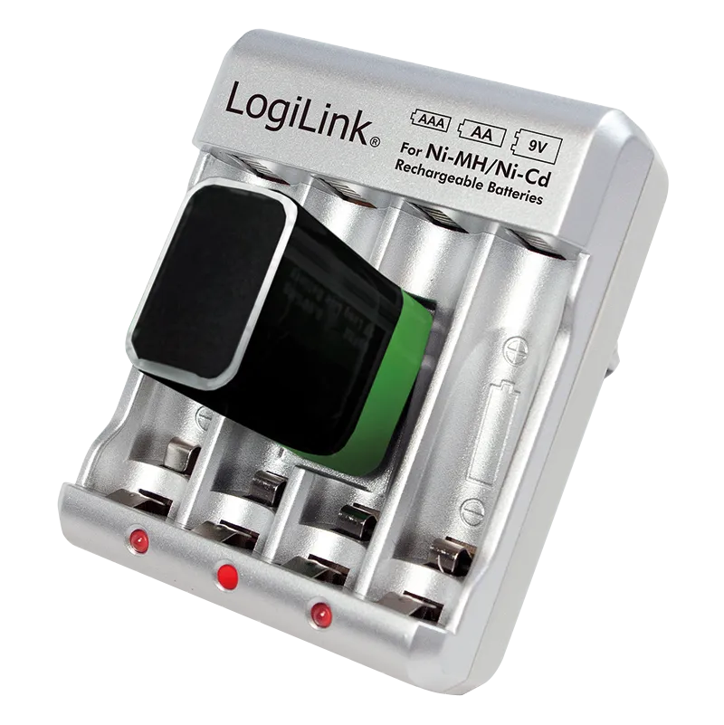 Logilink Punjač baterija za Ni-MH/Ni-Cd AA/AAA/9V Slika 4