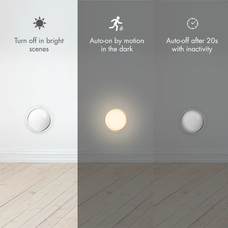 LED noćna svetiljka sa senzorom pokreta i senzorom noć / dan Logilink Slika 7