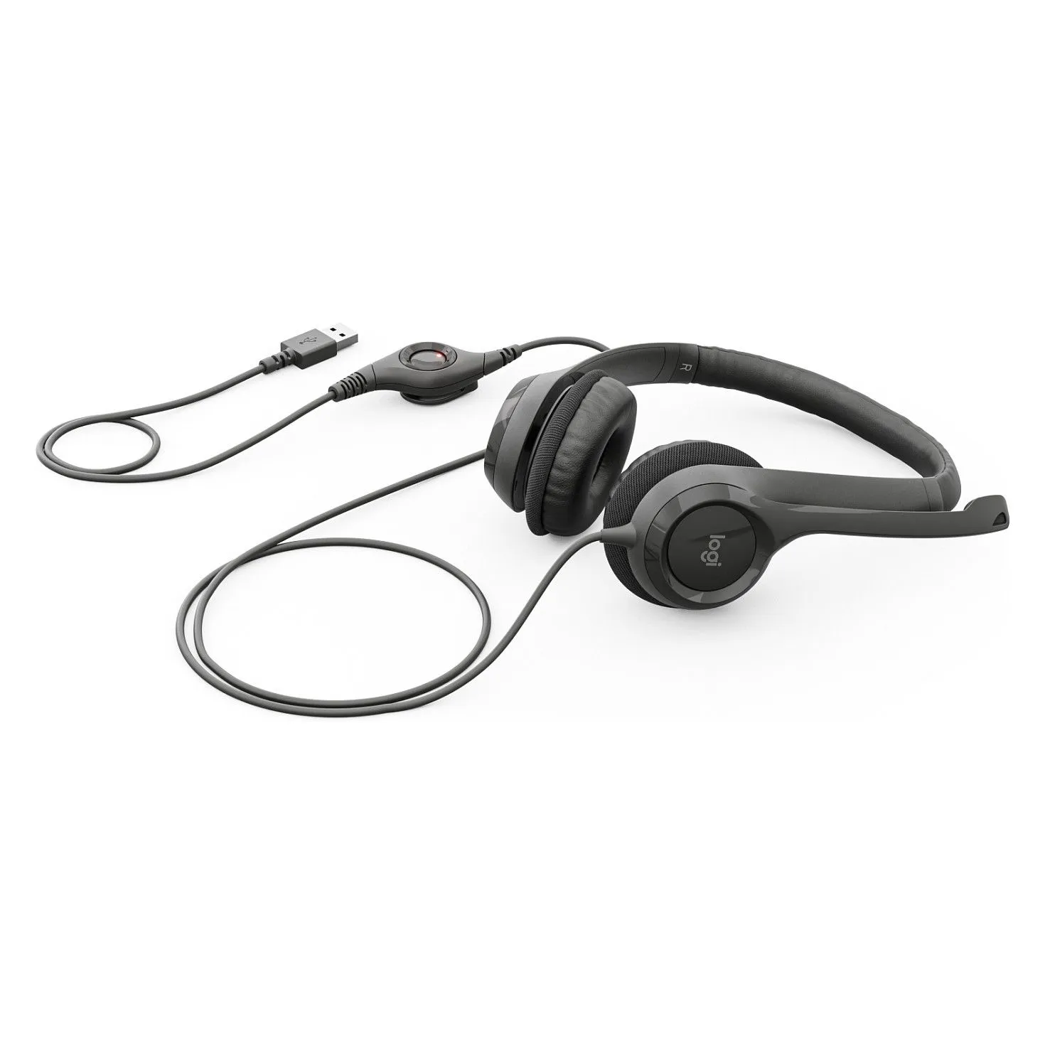 Slušalice Logitech H390 USB Stereo Headset, 981-000406 Slika 1