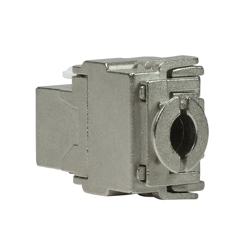 Logilink Keystone modul, Cat6A, STP, 17.2mm, 22-26 AWG, toolless, srebrna Slika 2