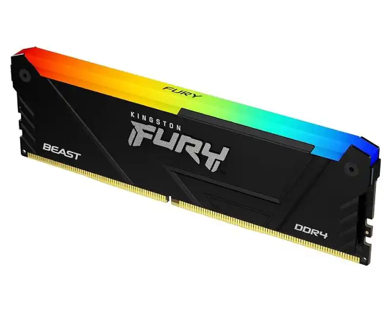 Memorija DDR4 16GB 3200MHz Kingston Fury Beast RGB  KF432C16BB12A/16 Slika 1