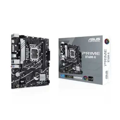 Matična ploča 1700 Asus PRIME B760M-K DDR5 VGA/HDMI/M.2 Slika 1