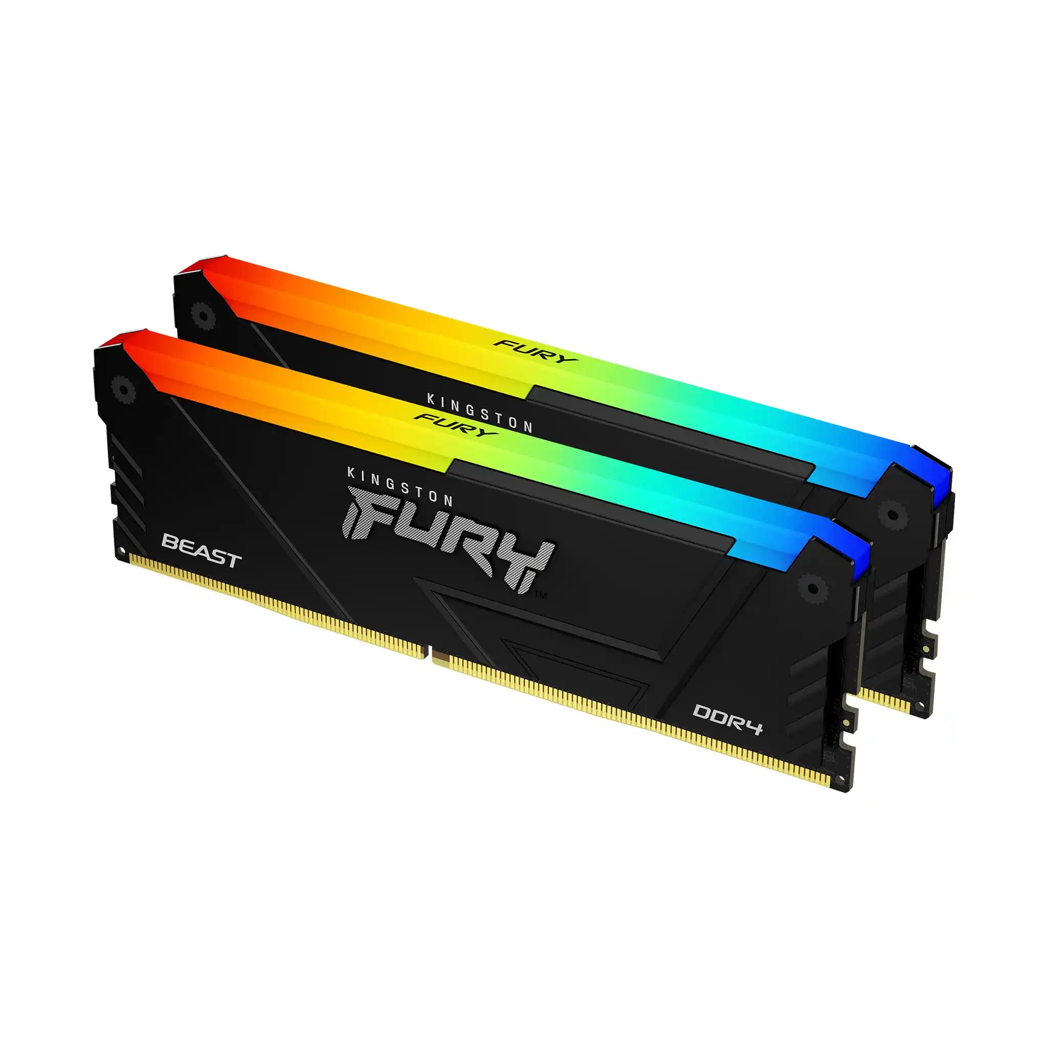 Memorija DDR4 16GB (2x8GB) 3600MHz Kingston Fury Beast RGB KF436C17BB2AK2/16 Slika 3