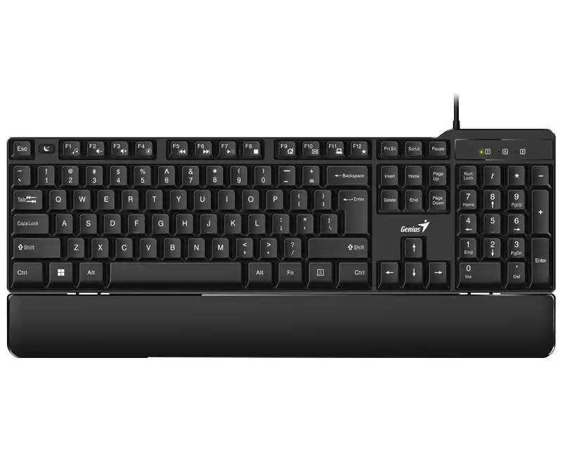 Tastatura Genius KB-100XP US/oslonac za dlanove Slika 2