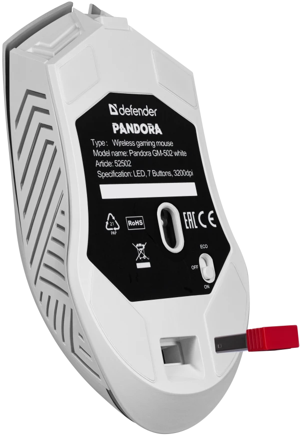 Bežični miš Defender Pandora GM-502/ 3200dpi Slika 2