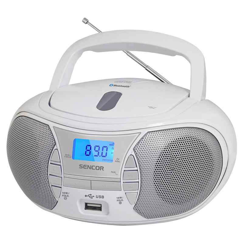 Radio CD Player SENCOR SPT 2700 WH S CD/MP3/USB/BT Slika 1