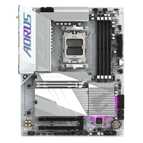 Matična ploča AM5 Gigabyte B650E A ELITE X ICE Slika 2