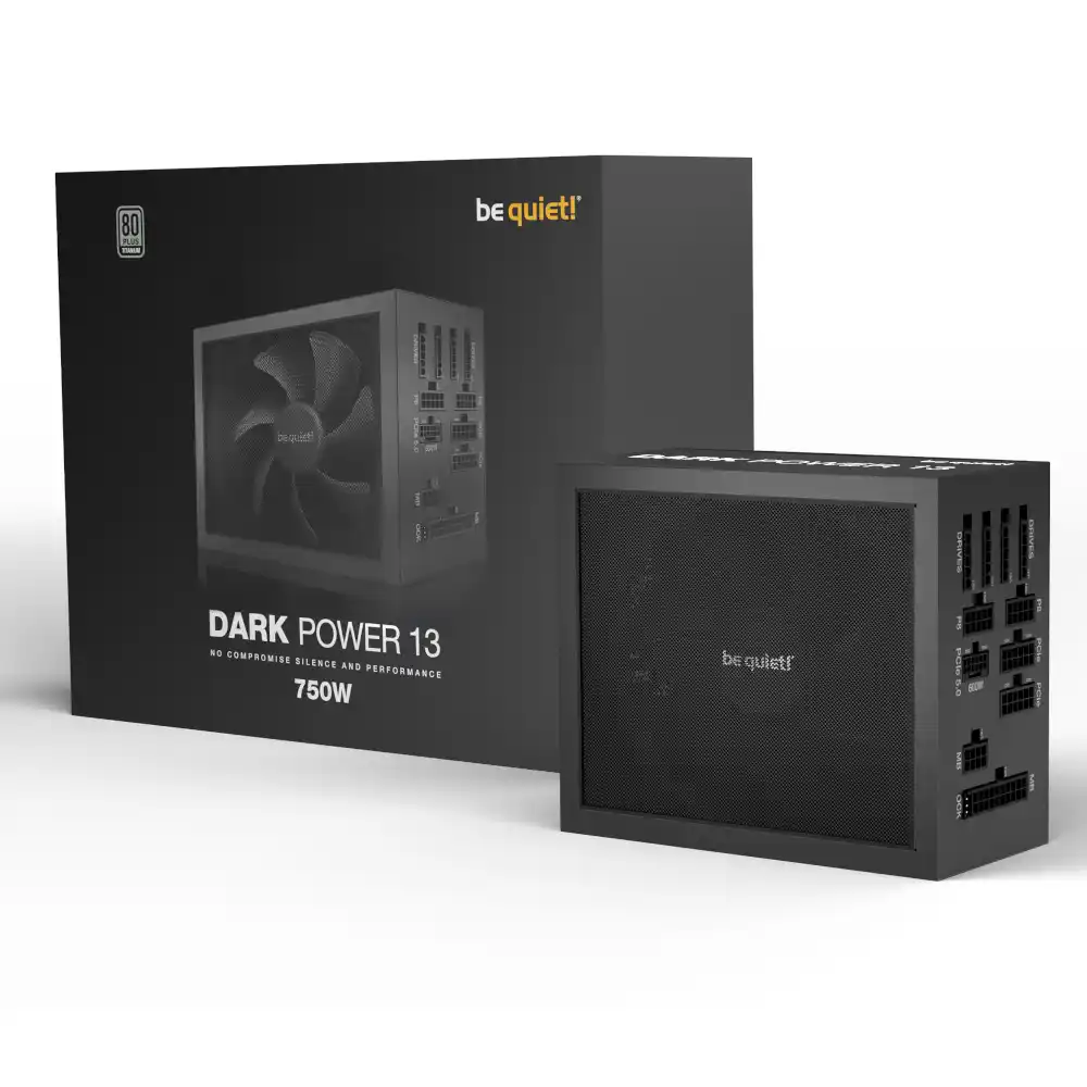 Napajanje Be quiet Dark Power 13 Titanium 750W BN333 Titanium Modularno ATX3.1 Slika 1