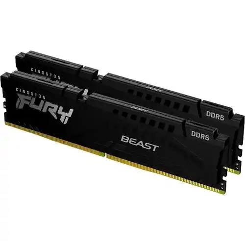 Memorija DDR5 32GB (2x16) 6000MHz Kingston Fury Beast KF560C30BBEK2-32 Slika 1