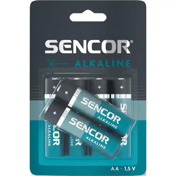 Baterija Sencor LR06 AA 4+2BP Alkalne 6/1 Slika 1