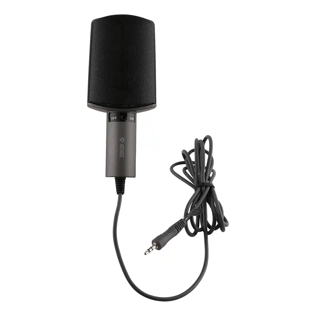 Mikrofon Yenkee YMC 1020GY PC mikrofon 3.5mm 1.8m 1.5V DC Slika 2