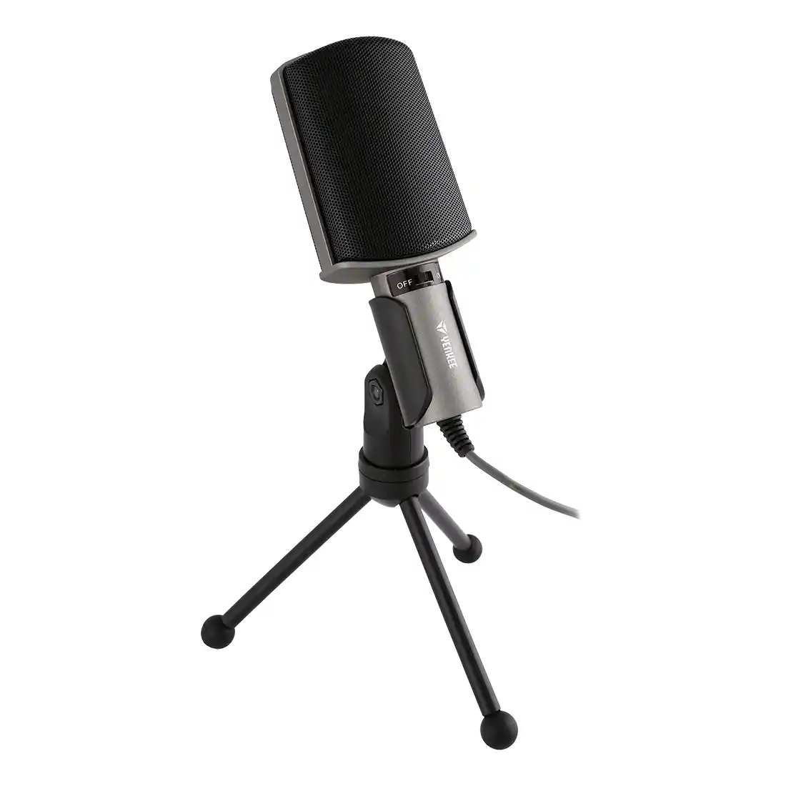 Mikrofon Yenkee YMC 1020GY PC mikrofon 3.5mm 1.8m 1.5V DC Slika 1