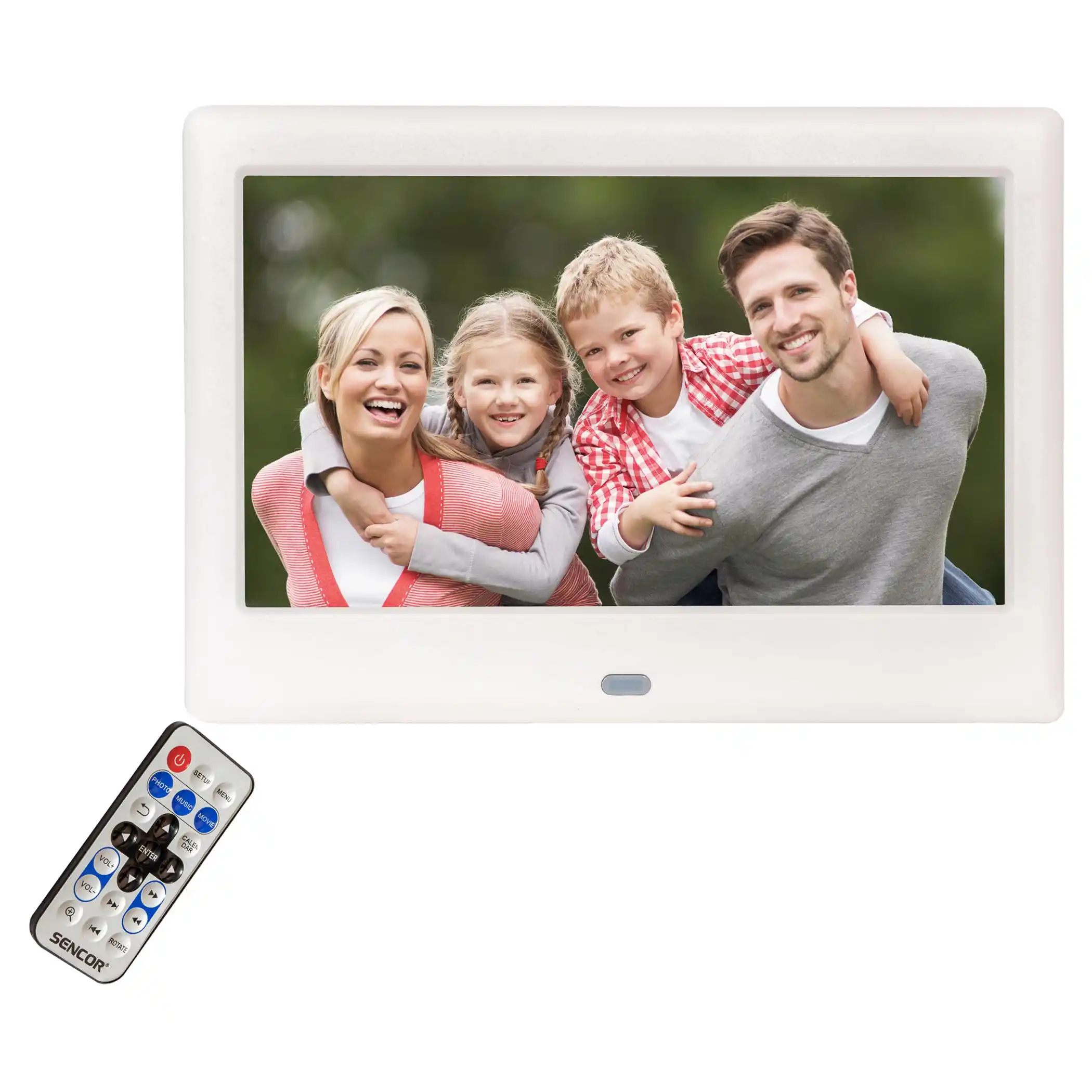 Digitalni Foto ram za slike SENCOR SDF 782 WH bela Slika 2