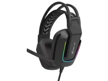 Slušalice sa mikrofonom Xtrike GH712 RGB 3.5 mm crne Slika 1