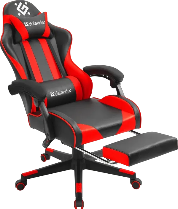 Gaming stolica Defender Rock crno/crvena Slika 2