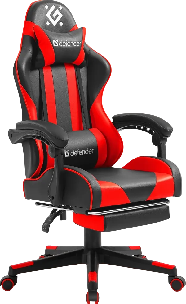 Gaming stolica Defender Rock crno/crvena Slika 1