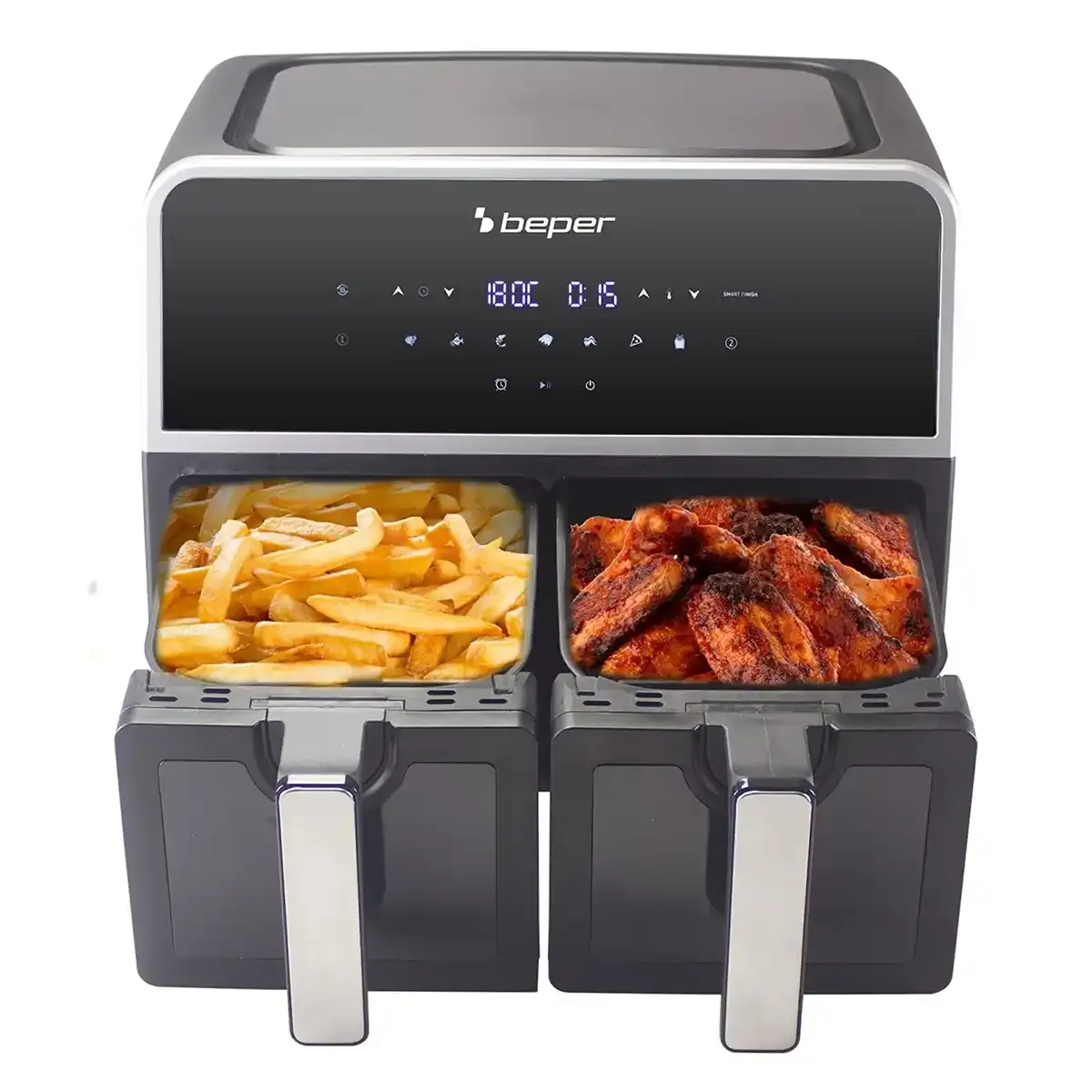 AirFryer Beper P101FRI090/bezuljna/dupla/zapremina 9L Slika 3