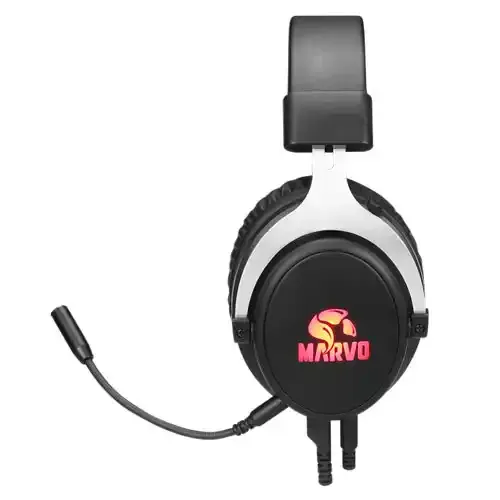 Slušalice sa odvojenim mikrofonom Marvo HG9052 7.1 RGB USB, crveno pozadinsko osvetljenje Slika 3