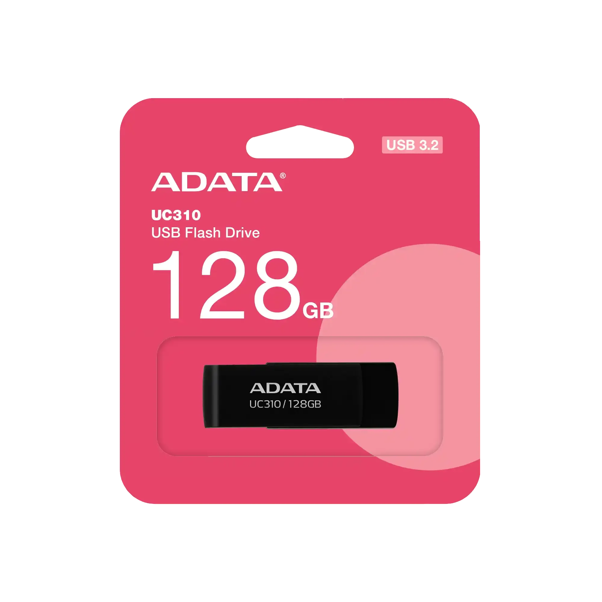 USB Flash 128 GB AData 3.2 UC310-128G-RBK Slika 3